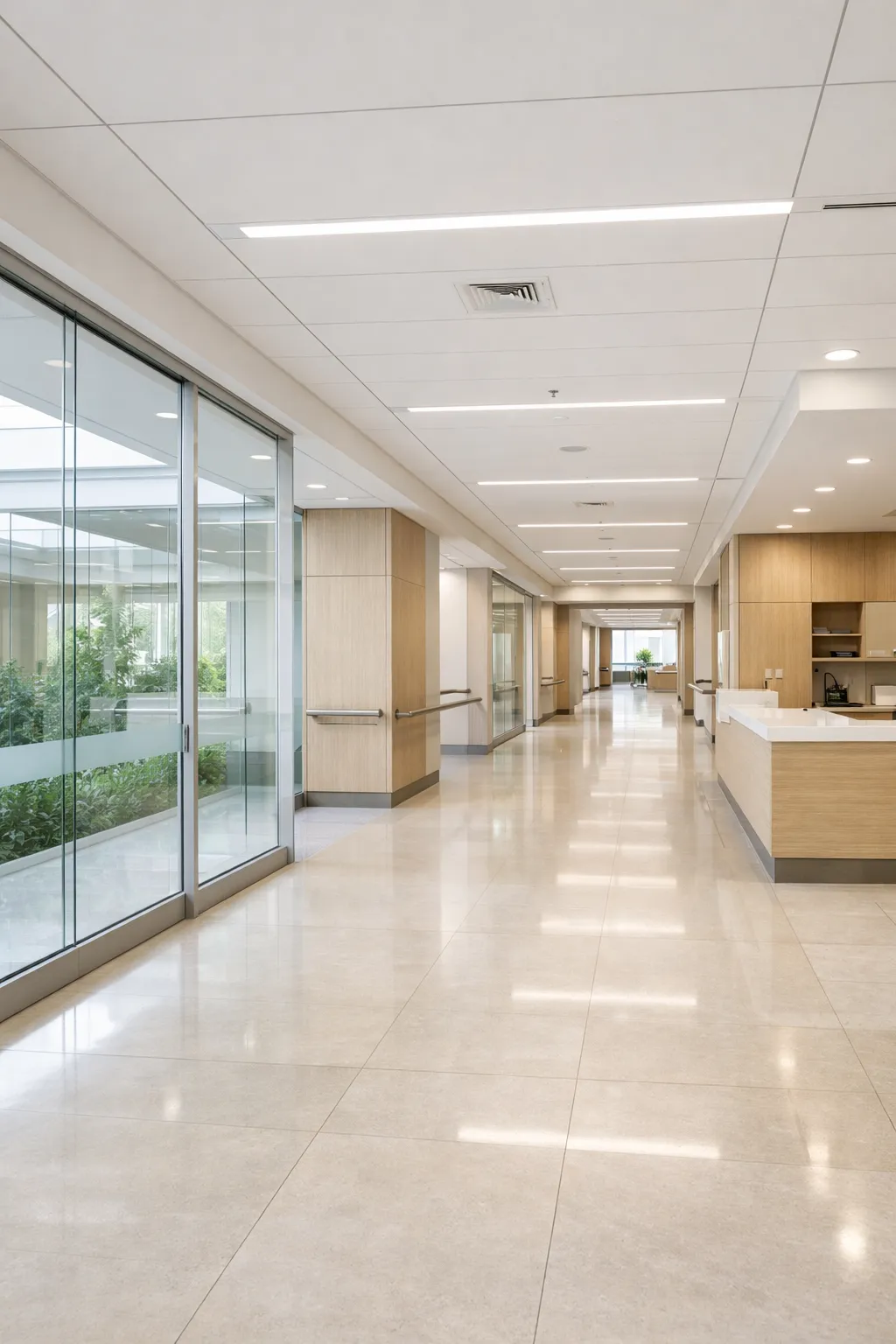 healthcare clinic interior